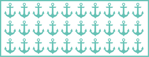 Anchor Nail Stickies - Torquoise